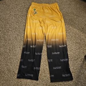 Vietnam Veteran Yellow and Black Sleep Pants